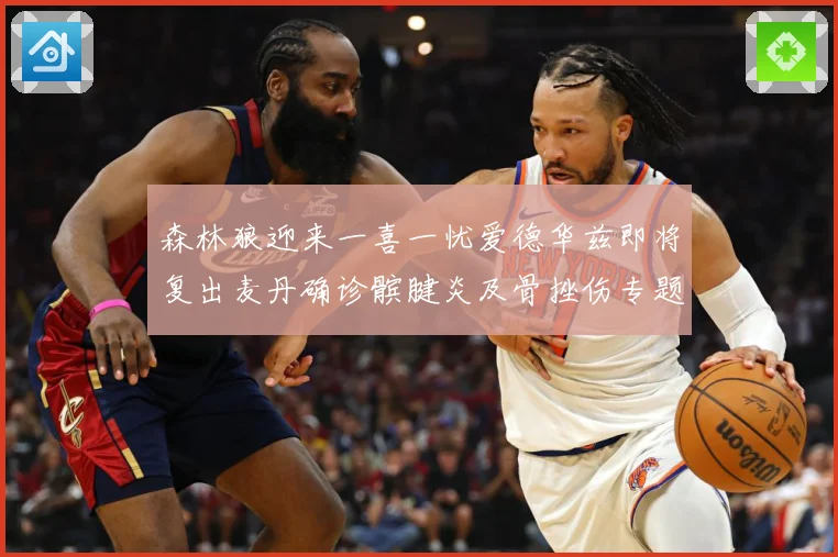 森林狼迎来一喜一忧爱德华兹即将复出麦丹确诊髌腱炎及骨挫伤专题观察